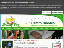 Tablet Screenshot of centrocinofilo.com